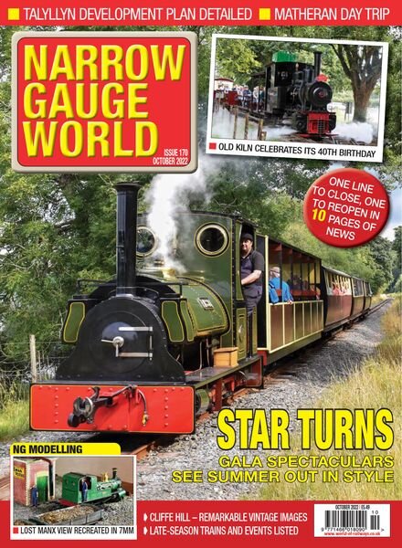 Narrow Gauge World – Issue 170 – October 2022 Cover
