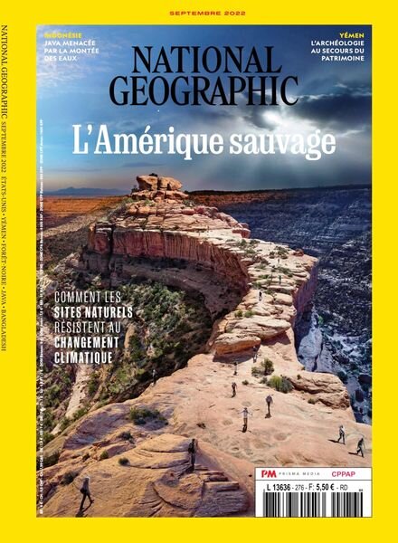 National Geographic France – Septembre 2022 Cover
