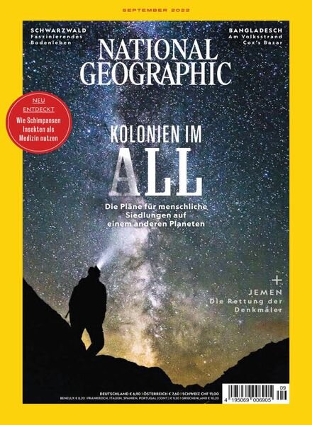 National Geographic Germany – September 2022 Cover