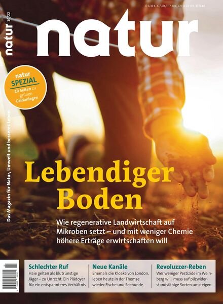 natur – 16 September 2022 Cover