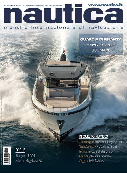 Nautica – settembre 2022 Cover