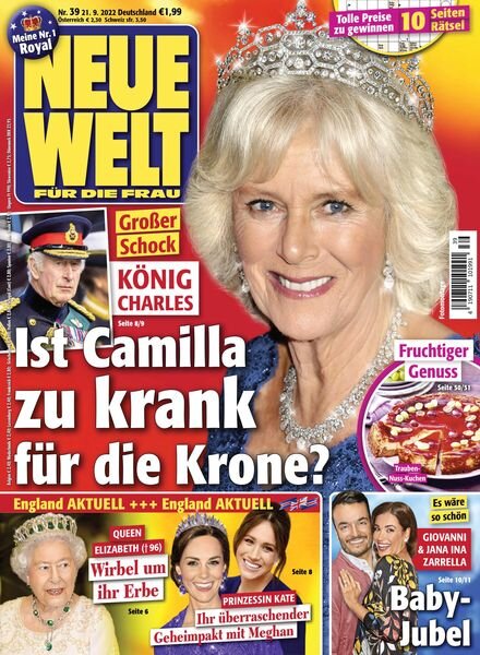 Neue Welt – 21 September 2022 Cover