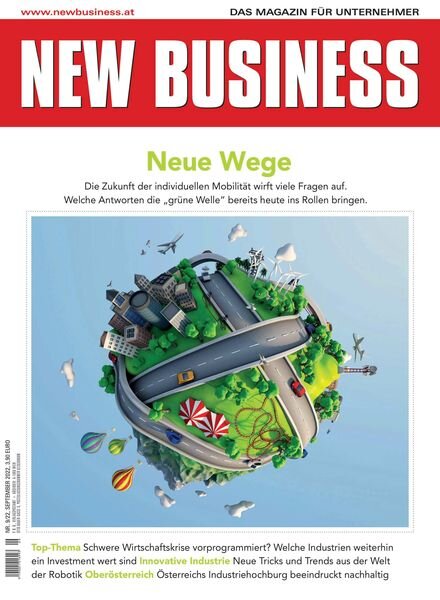 New Business – 02 September 2022 Cover