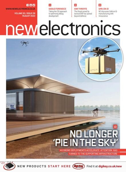 New Electronics – August 2022 Cover