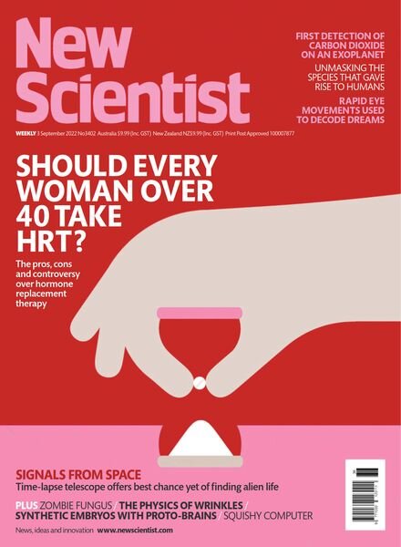 New Scientist Australian Edition – 03 September 2022 Cover
