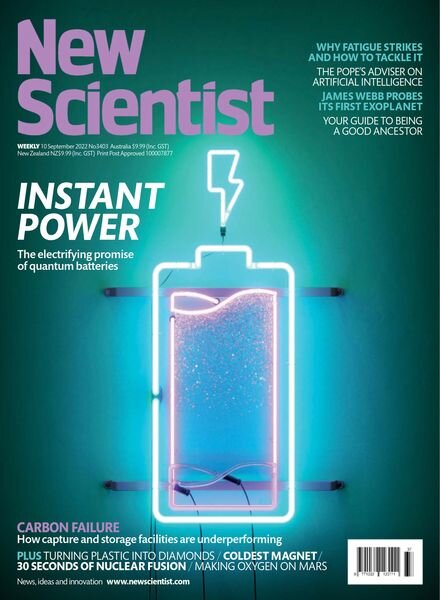 New Scientist Australian Edition – 10 September 2022 Cover