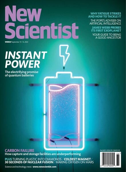 New Scientist – September 10 2022 Cover