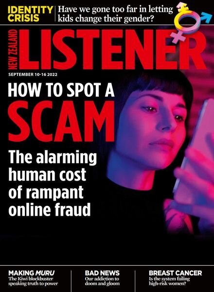 New Zealand Listener – September 10 2022 Cover