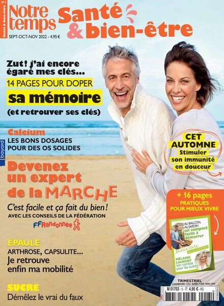 Notre Temps Sante & Bien-etre – Septembre-Novembre 2022 Cover