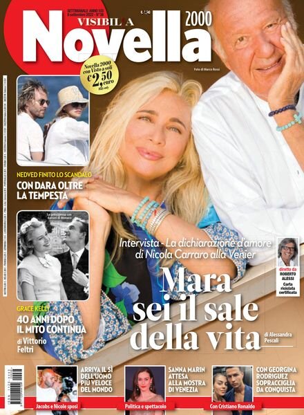 Novella 2000 – 8 Settembre 2022 Cover