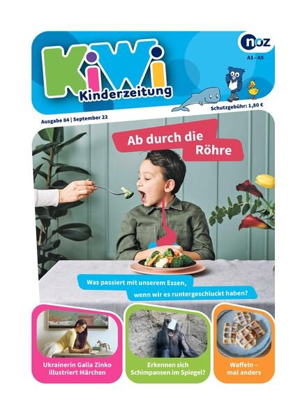 noz Kinderzeitung – September 2022 Cover