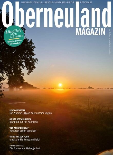 Oberneuland Magazin – August 2022 Cover