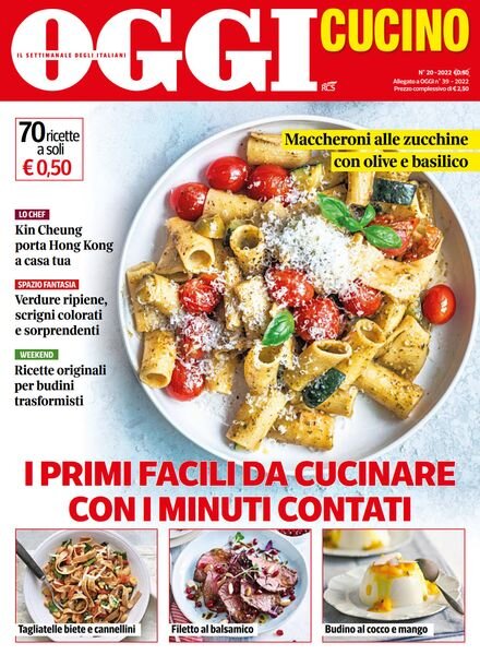 Oggi Cucino – 29 settembre 2022 Cover