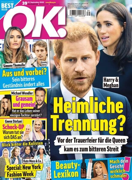 OK! – 21 September 2022 Cover