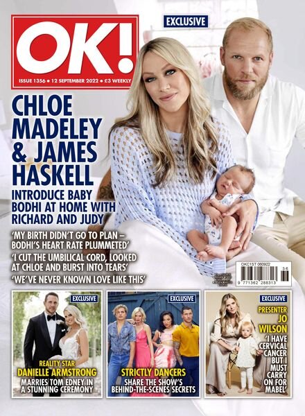 OK! Magazine UK – Issue 1356 – 12 September 2022 Cover