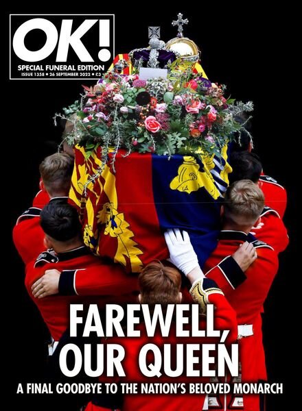 OK! Magazine UK – Issue 1358 – 26 September 2022 Cover