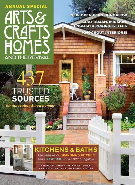 Old House Journal – Arts & Crafts Home 2023 Cover