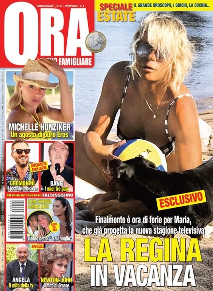 ORA – 12 settembre 2022 Cover