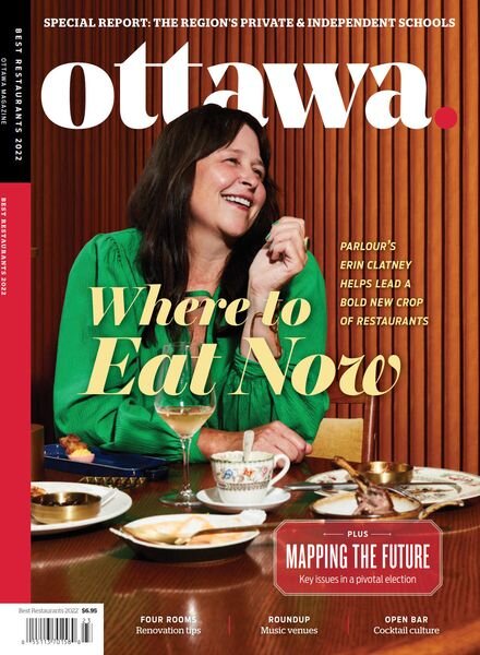 Ottawa Magazine – Fall 2022 Cover
