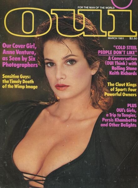 Oui – March 1981 Cover
