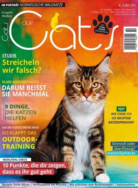 Our Cats – Oktober 2022 Cover