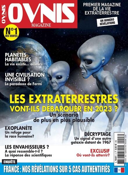 OVNIS magazine – aout 2022 Cover