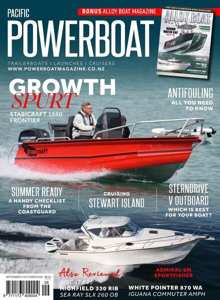 Pacific PowerBoat Magazine – September 2022 Cover