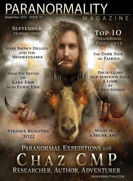 Paranormality Magazine – September 2022 Cover