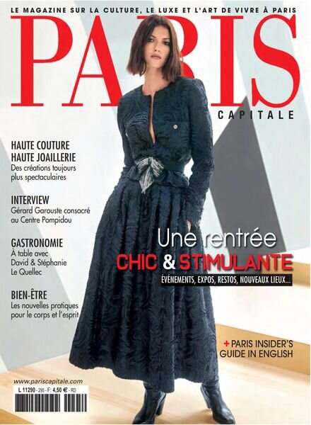 Paris Capitale – septembre 2022 Cover
