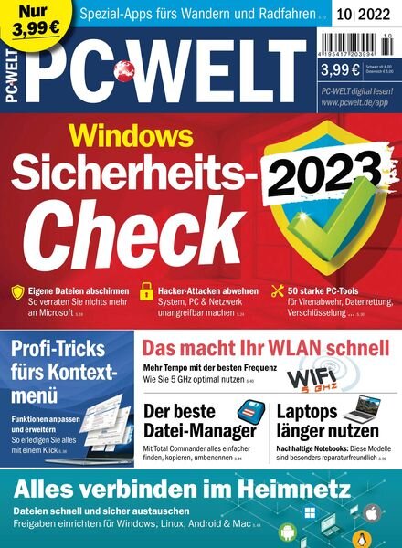 PC Welt – Oktober 2022 Cover