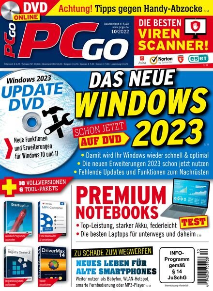 PCgo – Oktober 2022 Cover