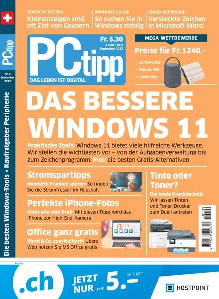 PCtipp – September 2022 Cover