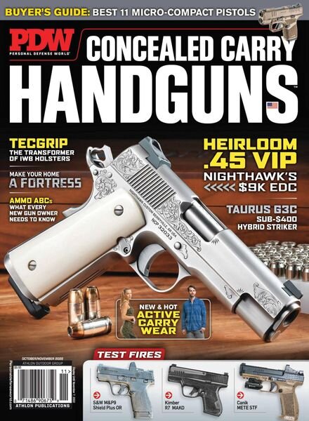 Personal Defense World – October 2022 Cover