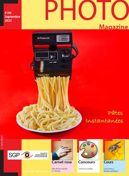 Photo Magazine – Septembre 2022 Cover
