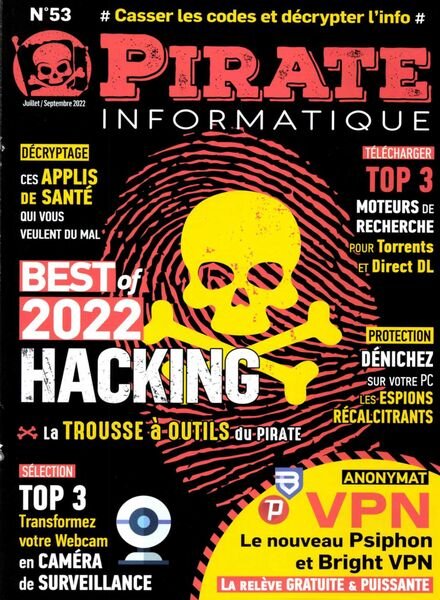 Pirate Informatique – Juillet-Septembre 2022 Cover
