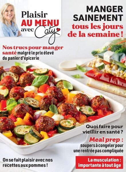Plaisir au menu avec Caty – Octobre-Decembre 2022 Cover