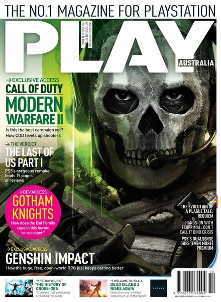 PLAY Australia – October 2022 Cover