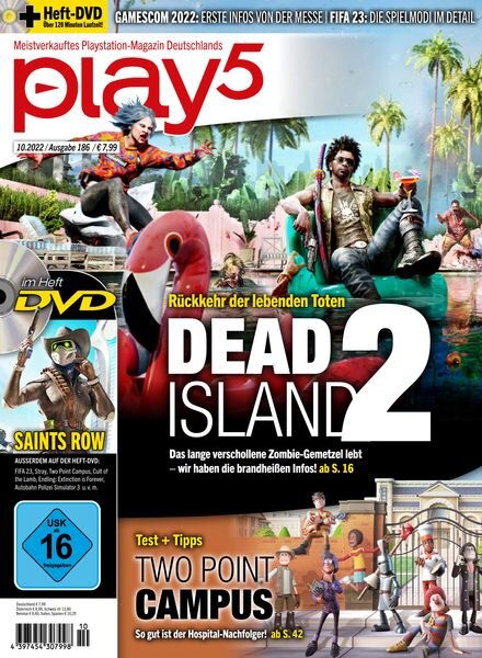 play5 – September 2022 Cover