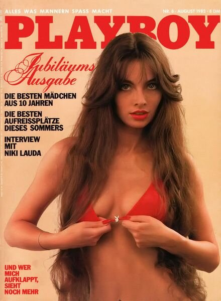 Playboy Germany – August 1982 Cover