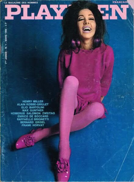 Playmen France – March 1968 Cover