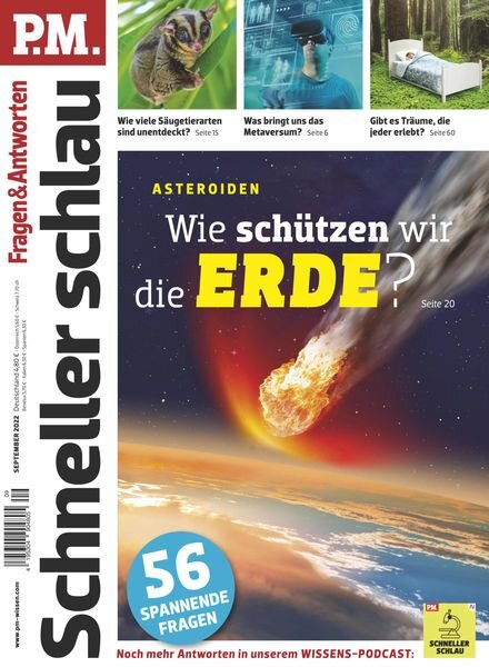 PM Fragen & Antworten – September 2022 Cover