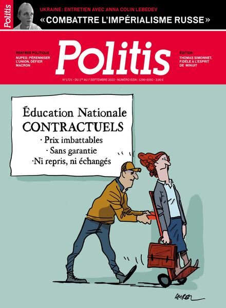 Politis – 1er Septembre 2022 Cover