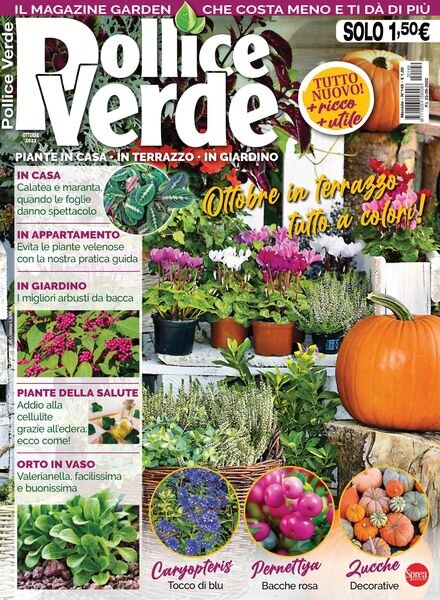 Pollice Verde – ottobre 2022 Cover