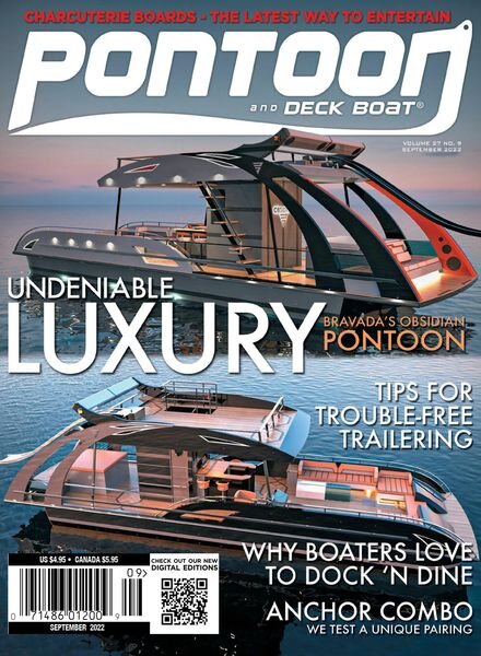 Pontoon & Deck Boat – September 2022 Cover