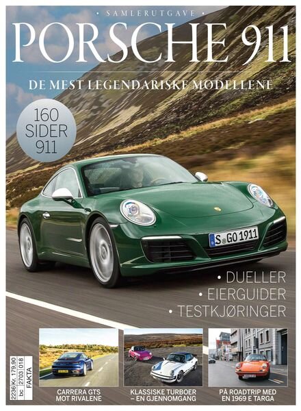Porsche 911 Norge – september 2022 Cover