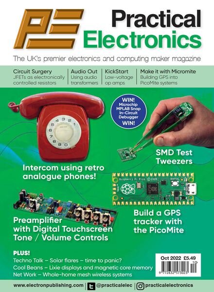 Practical Electronics – October 2022 Cover