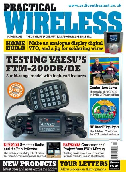 Practical Wireless – October 2022 Cover