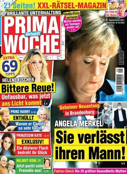 Prima Woche – 14 September 2022 Cover