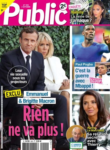 Public – 02 septembre 2022 Cover