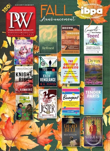 Publishers Weekly – August 29 2022 Cover